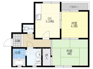 さんさん藤井寺【1階】の間取り