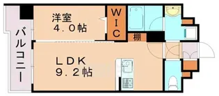 シャトーボヌール【2階】の間取り