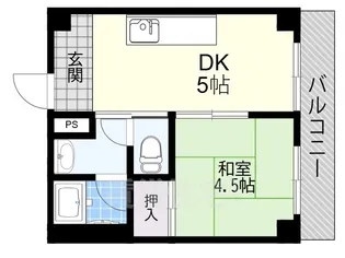 エメラルド立花パート2【2階】の間取り