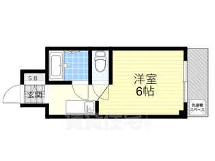 ロイヤルプラザ【1階】の間取り