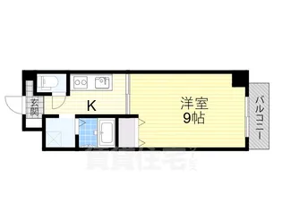 サザンクレスト堺【8階】の間取り
