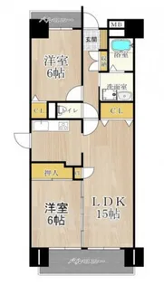 メゾンミヤビ【5階】の間取り