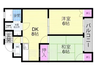 ビエンナハウス【1階】の間取り