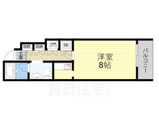 カーサマニエラ【6階】の間取り