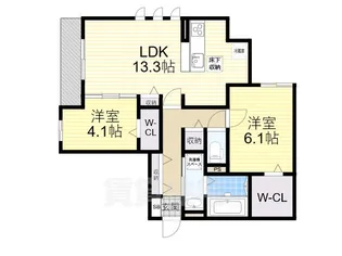 D-ROOM我孫子西【1階】の間取り