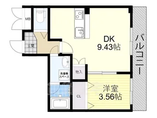 LINOメゾン蔵垣内【3階】の間取り
