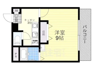 サンクリエート追分【3階】の間取り