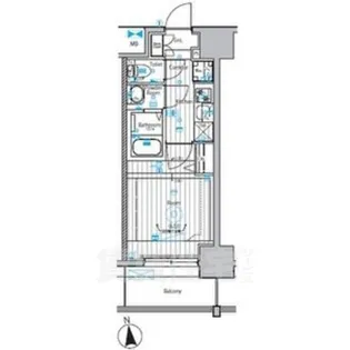 メイクスアート上前津Ⅵ【13階】の間取り