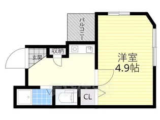 大阪府大阪市城東区野江3丁目【アパート】の間取り