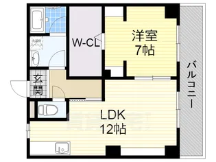 グリーンハイツ小柿【4階】の間取り