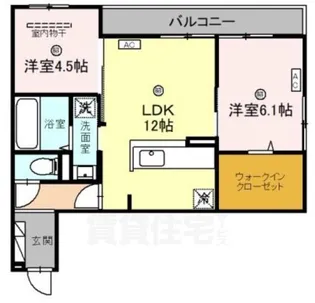 グランヴェール6【2階】の間取り