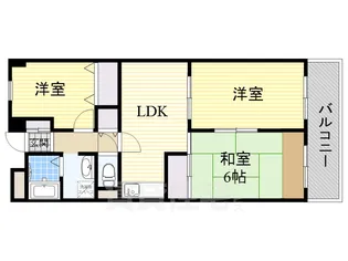 グランドハイツ杉田2【2階】の間取り