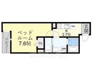 REGIES塚本【2階】の間取り