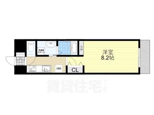 KDXレジデンス南草津【9階】の間取り