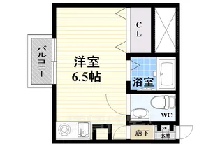 クリスタル大崎【3階】の間取り