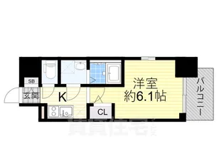 エスリード新大阪ザ・プレミアEAST【12階】の間取り