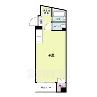 リバティー板宿【4階】の間取り