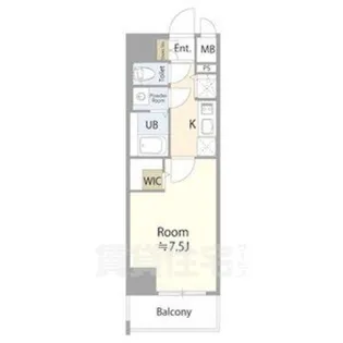 愛知県名古屋市中区新栄1丁目【マンション】の間取り