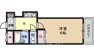大阪府大阪市西淀川区大野1丁目【マンション】の間取り