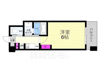 MERCADO京都【6階】の間取り