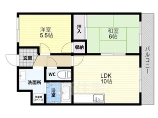 メゾン山下【3階】の間取り