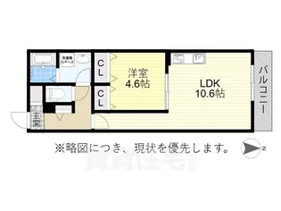 Anecis広見町【1階】の間取り