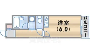 ロココ西宮【2階】の間取り