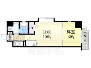 HF名駅北レジデンス【8階】の間取り