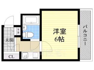 リバティーコート【4階】の間取り