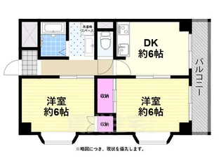 レジデンスモズ【1階】の間取り