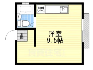 コーポマツノ【101号室】の間取り