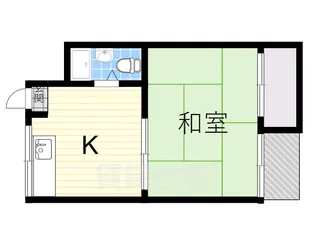 第1北野ビル【2階】の間取り