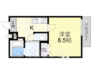 大阪府堺市堺区今池町2丁【アパート】の間取り