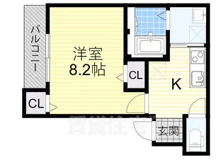 大阪府堺市堺区今池町2丁【アパート】の間取り