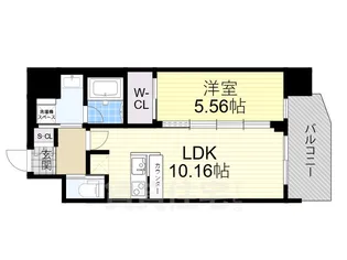 プレジオ西中島ASIAN【9階】の間取り