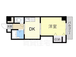 ノルデンハイム新北野【12階】の間取り