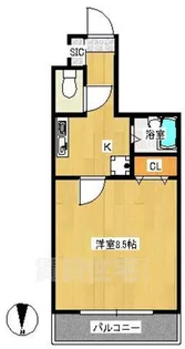 サンパティック参番館【2階】の間取り