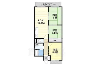 メゾン下田【3階】の間取り