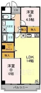 メゾン・ド・モンテアン【2階】の間取り