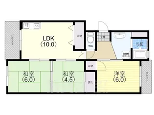 サンフォリア【3階】の間取り