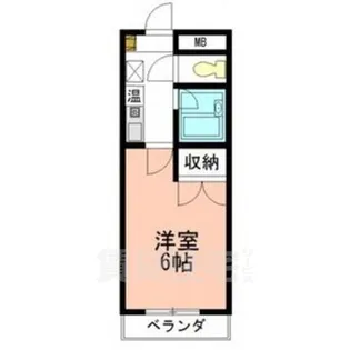 ドミトリー518【4階】の間取り
