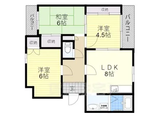 ダノイ高石【2階】の間取り