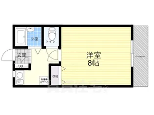 パティオ北口2【2階】の間取り