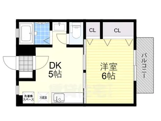 フォレスト光陽B【2階】の間取り