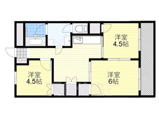 メゾンインペリアル豊里【8階】の間取り