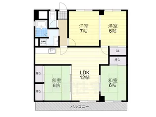 貞光ビル【3階】の間取り