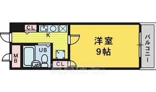 ソアーヴェ三国ヶ丘【3階】の間取り