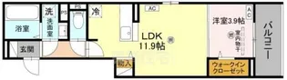 LaMaison大池町【3階】の間取り