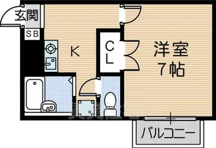 プレジール桂【2階】の間取り