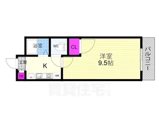 ラフェンテ友【2階】の間取り